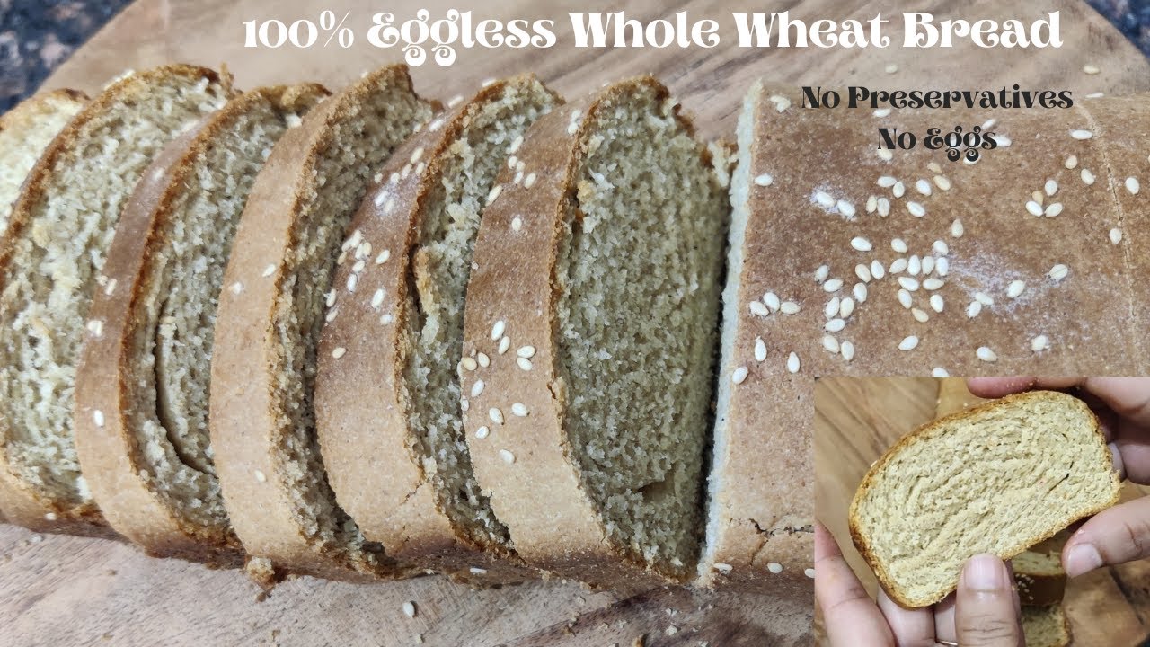 100% Atta Bread at Home| 100% Soft Whole Wheat Bread Recipe 100% Atta Bread at Home| 100% Soft Whole Wheat Bread Recipe