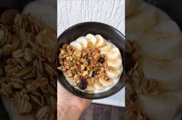 No Bake Healthy Granola Recipe | Weightloss Recipe #shorts