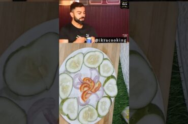 Virat Kohli Super Healthy Salad Recipe #viralvideo #viratkohli #salad