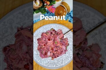 Peanut Salad Recipe | Healthy salad recipe #shorts #shortsfeed #saladrecipe #protiensalad #fyp