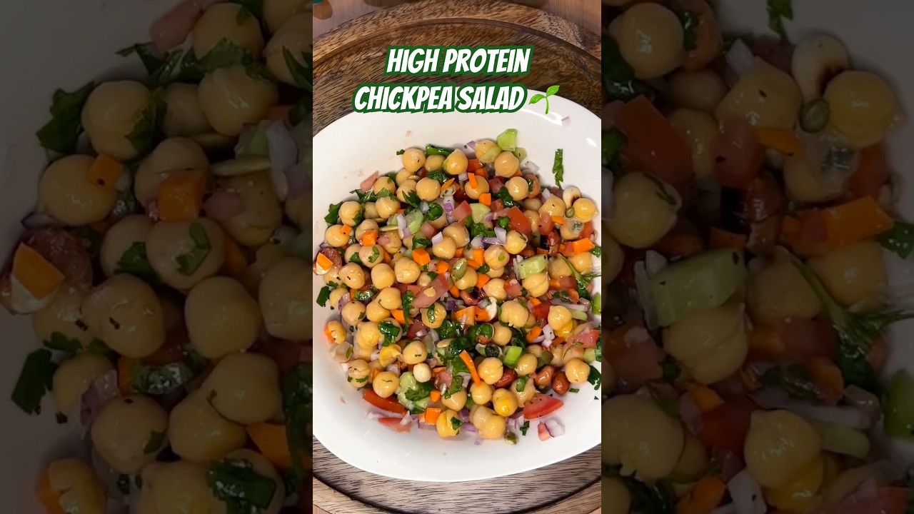 High Protein Salad | Chickpea Salad | Weight Loss Recipe | Diet Salad #shorts @cookwonders High Protein Salad | Chickpea Salad | Weight Loss Recipe | Diet Salad #shorts @cookwonders