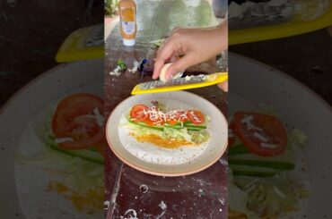 What I eat for lunch to lose weight #healthyrecipes #tortilla #recipe #breakfastideas