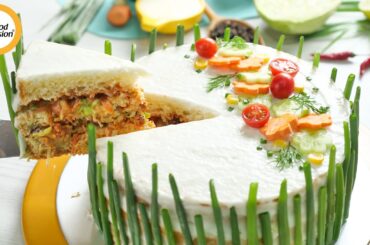 Chicken Bread Cake Recipe by Food Fusion