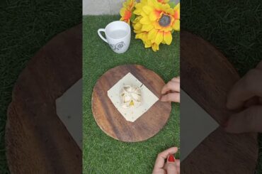 Evening snacks recipe | New unique aloo samosa folding ideas #shorts #viralshorts #food #snacks