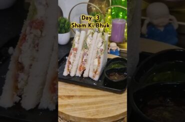 Day -3 Healthy Sandwich Recipe |Evening snacks Ideas | #trending #shortsfeed #sandwich #healthyfood