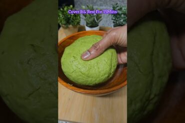 Healthy Spinach Roti | Simple Palak & Paneer Roti Recipe #shorts #recipe #roti #food