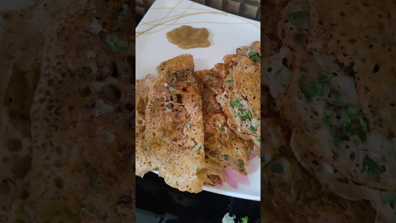 Jawar Dosa recipe | Healthy breakfast | quick and easy recipes #mouthwateringfood #foodshorts #love Jawar Dosa recipe | Healthy breakfast | quick and easy recipes #mouthwateringfood #foodshorts #love