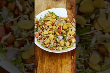 High protein salad | Sprouts Chaat Recipe #viralvideo #acharyamanishji #healthy #yt #youtubeshorts