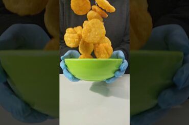 Crispy Potato Bites || Crunchy Pakoda || Healthy Snack || ASMR #asmr #food #cooking #shorts #snacks