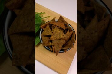 Healthy Spinach / Palak Chips Recipe | #healthy #shorts