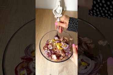 Healthy and delicious salad #easyrecipeforbeginners #rezeptideen #saladideas #healthly #salatrezept