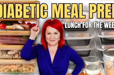 EASY Meal Prep Lunch for Prediabetics & Diabetics | Easy Lunch Ideas for Blood Sugar Control