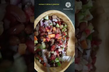 healthy salad recipe shorts