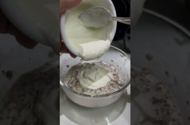 Healthy oats recipe for weight loss | chocolate oats #shorts #oats #food #recipe