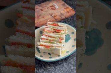 Cold salad sandwich | Easy breakfast #sandwich #breakfastrecipe