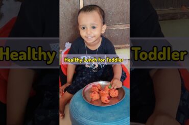 Healthy lunch and dinner recipe #shorts #babyfood
