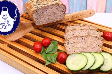 Buchweizenbrot aus dem Airfryer - gesundes glutenfreies Brot