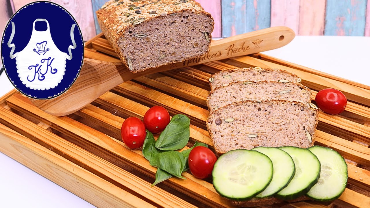 Buchweizenbrot aus dem Airfryer – gesundes glutenfreies Brot Buchweizenbrot aus dem Airfryer - gesundes glutenfreies Brot