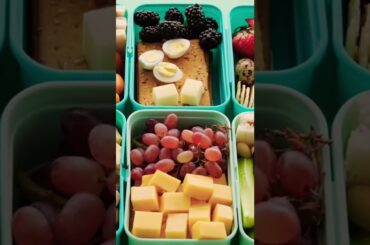 Healthy snack ideas! #yummy #mealprep #snacktime #healthy #food #protein #vegetables #fruit #snack