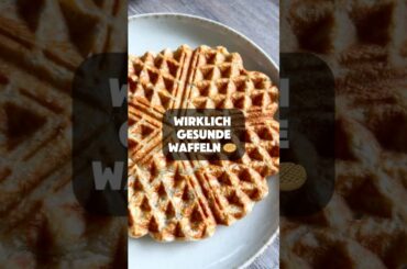 Wirklich gesunde Waffeln ohne Zucker #thermomix