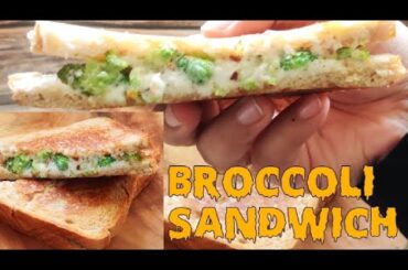 Broccoli Mayo Paneer Sandwich | Broccoli n Cheese Sandwich | Continental Recipe by Prishi's kitchen