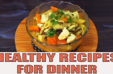 Light Chicken Breast Vegetable Soup! A Healthy Meal That Warms Your Stomach Very Quickly