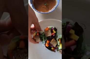 TOFU SUMMER ROLLS #collegelife #vegan #tofu #healthylunchideas