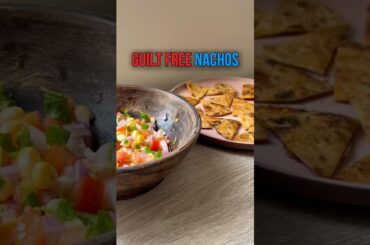 Guilt Free Nachos #fitness #food #recipe #healthyfood #nachos #lowcalorie