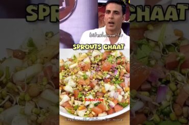 Akshay Kumar's secret weight loss diet plan Sprouts chaat recipe #viralvideo #weightlossrecipes