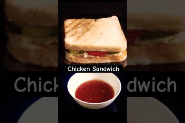 The Best Chicken Sandwich Recipe #tastyfood #quickrecipe #healthy #chicken #sandwich #shortsviral