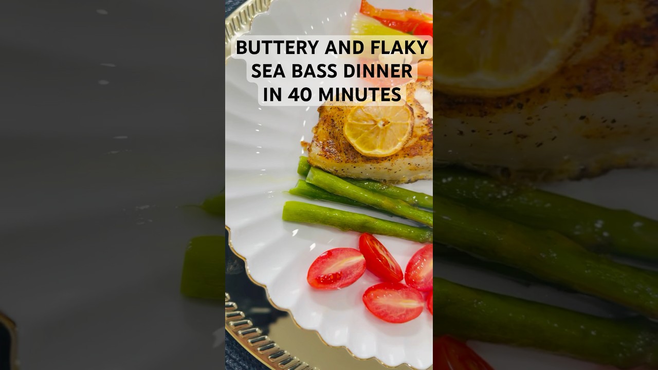 Need a quick and healthy dinner?This Oven baked Sea Bass will be ready in 30minutes #rezepte #shorts Need a quick and healthy dinner?This Oven baked Sea Bass will be ready in 30minutes #rezepte #shorts