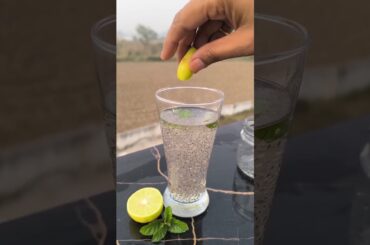 Chia Seed Fat Cutter Drink | Easy Weight Loss Recipe!