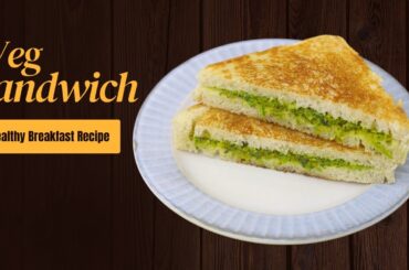 Healthy Peas Sandwich Recipe - Sandwich Recipes | Skinny Recipes