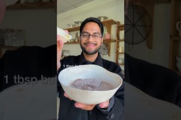 EGGLESS ATTA CHOCOLATE WAFFLES | SMALL RECIPE | EPISODE 3 of SMALL SERVE DESSERTS #SHORTS