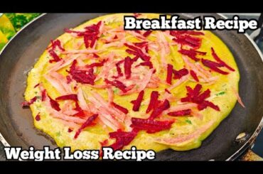 Easy Breakfast Recipe for Quick Weight Loss | Weight Loss Recipe | Breakfast Ideas | Vegan Recipe