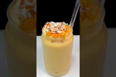 Delicious Mango Milkshake with Banana & Apple | Easy & Healthy Recipe