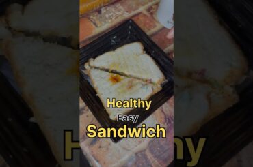 Healthy easy sandwich recipe #breakfast #easyrecipe #healthyrecipe #snackrecipes