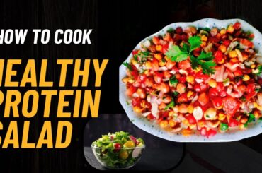 Protein Salad Recipe | Salad Recipes | Salad | Salad Recipes For Weight Loss | Healthy Protein Salad