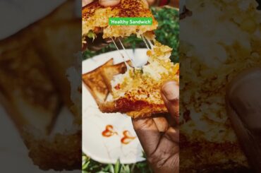 a very healthy & delicious veg sandwich try it #yt #sandwich #shorts #shortsfeed #fyp #explore #food