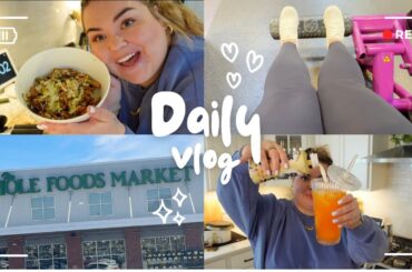 TRYING NEW “HEALTHY” RECIPES + FAMILY DAY OUT | DAY IN MY LIFE VLOG