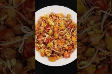 High Protein Salad | Peanuts & Sprouts Salad |Healthy Boiled Peanut Salad | Weight Loss Salad Recipe