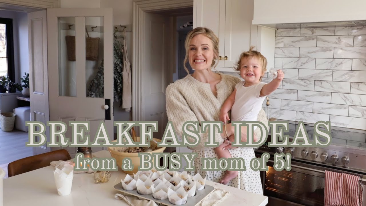 From Scratch Breakfast Ideas From A Busy Mom of 5! From Scratch Breakfast Ideas From A Busy Mom of 5!