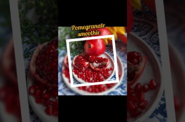 pomegranate smoothie#shortsfeed #food #cooking#viral#trending#juice #shorts#diet #weightloss#healthy