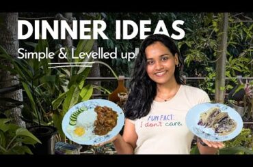 EASY DINNER Recipes ready under 1 Hour | 3 Quick & healthy meal plan friendly recipes from scratch