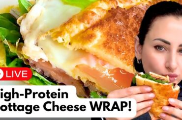 Low-Calorie, High-Protein Wrap for Weight Loss!