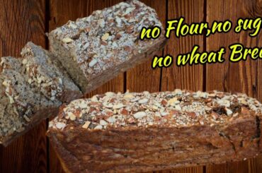 How to make healthy Apple Banana Bread Recipe/No Sugar No Wheat No Flour /#healthybread ##bread
