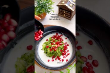 Garmiyo me ye thanda thanda raita kha lo maza aa jayega #shorts #raita