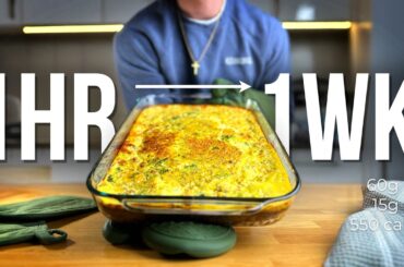 The Quiche That Saved My Breakfasts | High Protein Meal Prep