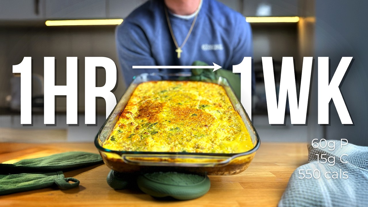 The Quiche That Saved My Breakfasts | High Protein Meal Prep The Quiche That Saved My Breakfasts | High Protein Meal Prep