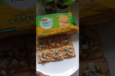 nutri choice sugar free cracker easy and healthy snacks #youtubeshorts #shorts #recipe